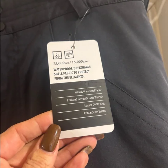 Outdoor Gear Avalanche Snow Pants Men’s Small Black Waterproof Insulated NWT - Picture 8 of 11